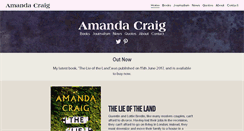 Desktop Screenshot of amandacraig.com